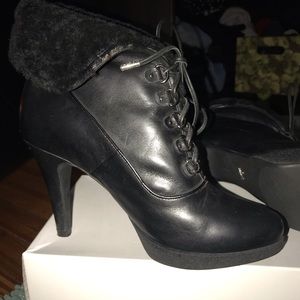 Kenneth Cole Never worn black booties sz. 7.5